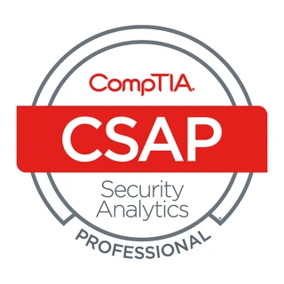 CompTIA CSAP certification badge
